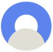 Broda Coaching Blue Gray Isotype Logo