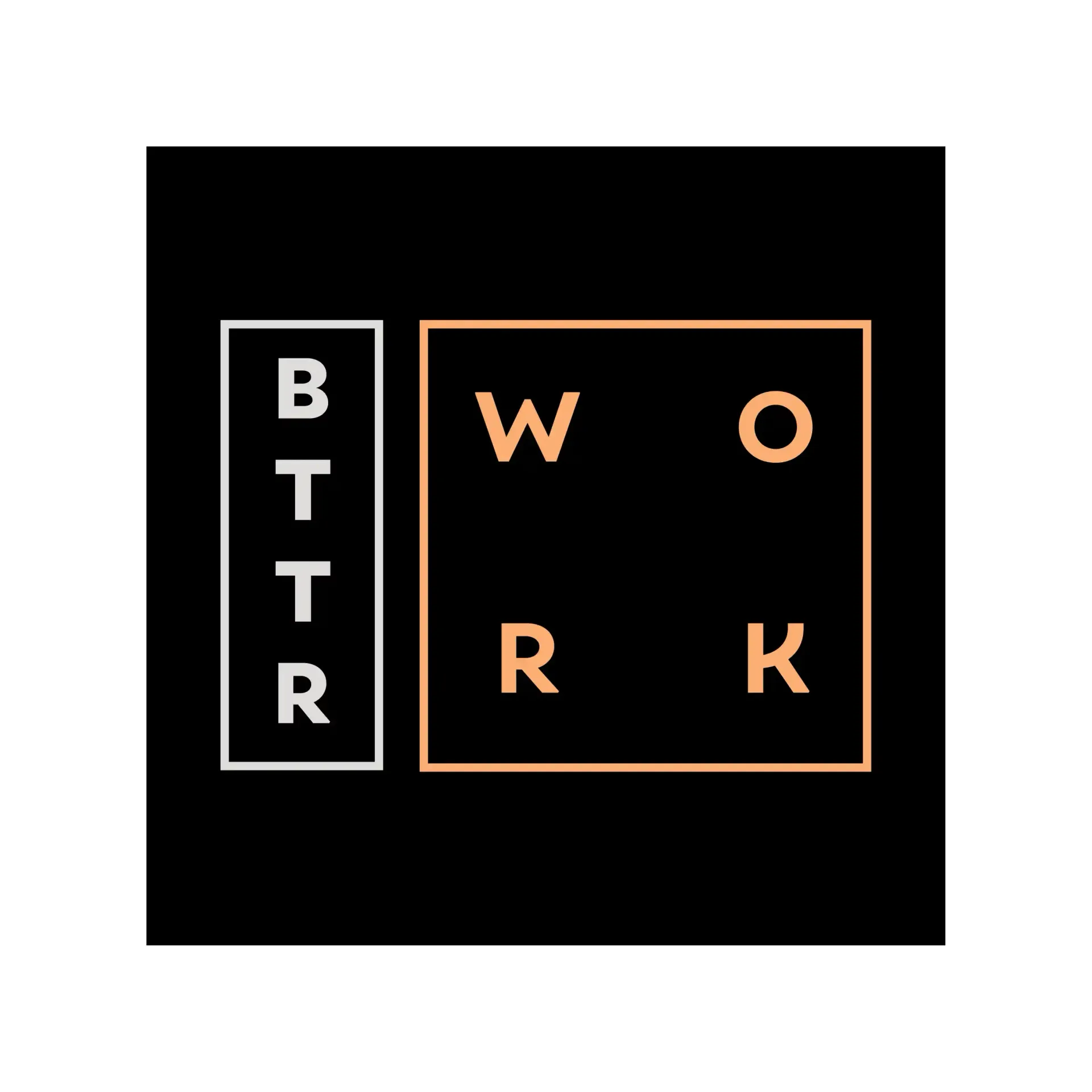 It is a logo for a company called btter work. (Better Work)