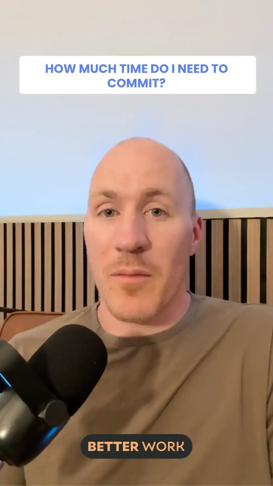 Career Coach Adam Broda Answers Question How Much Time Do I Need To Commit?