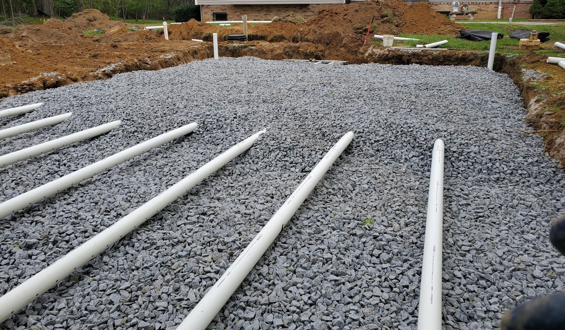 Septic Leach Field — Don. E Miller Septic Truck in Wrightstown, NJ