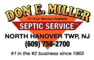 Don E Miller Septic Service Inc Don E Miller Septic Service Inc