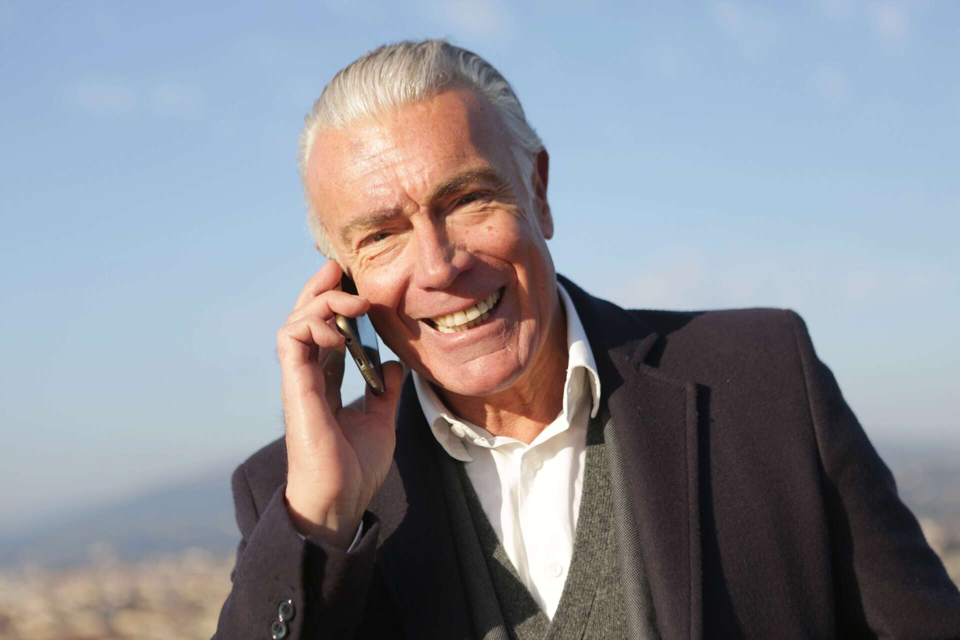 Cremation in Ontario Man on The Phone
