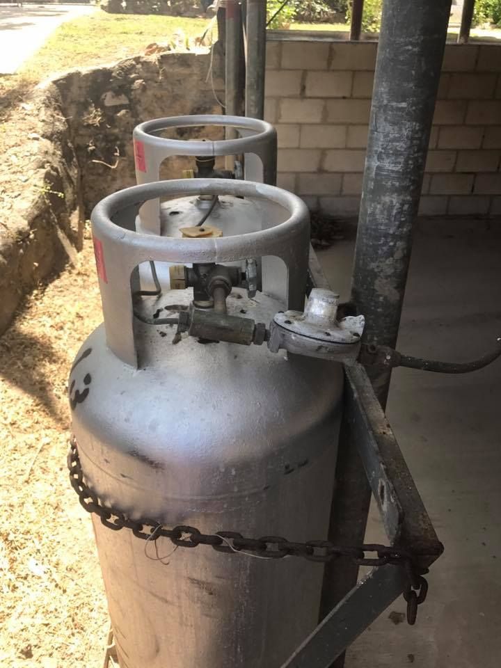 Electrical safety inspection being performed in a modern home.