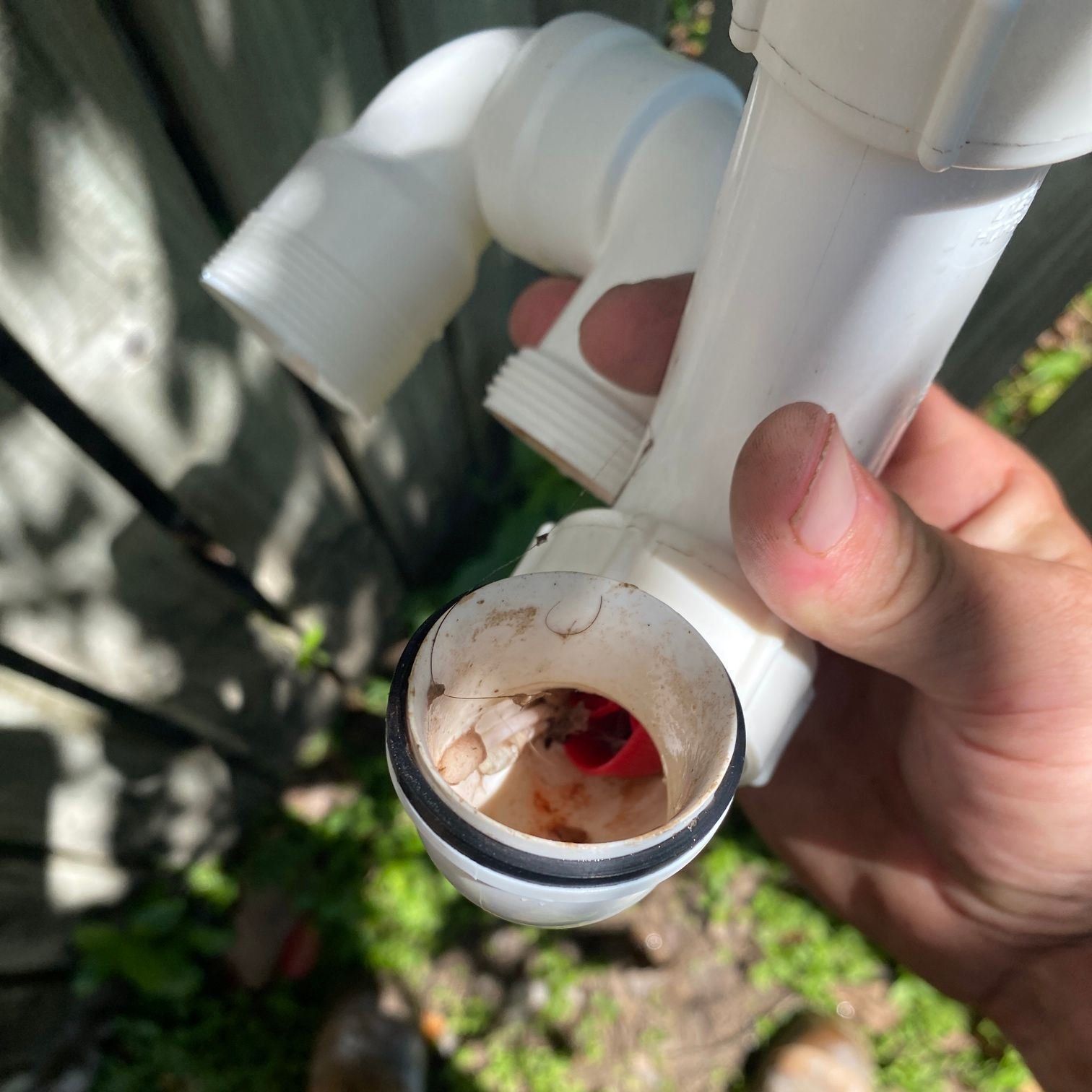 A group of plumbing professionals working together at a job site.