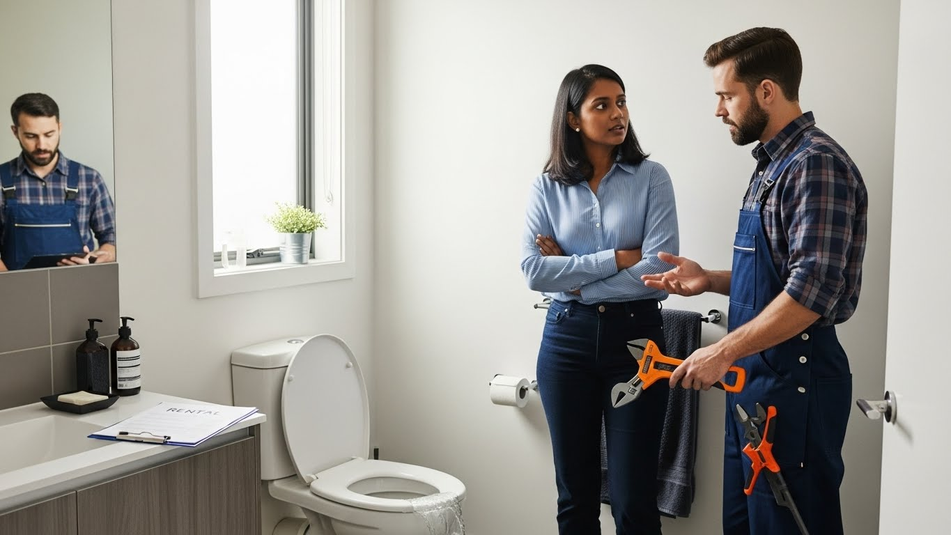 Responsibility for Toilet Blockages in Australian Rentals