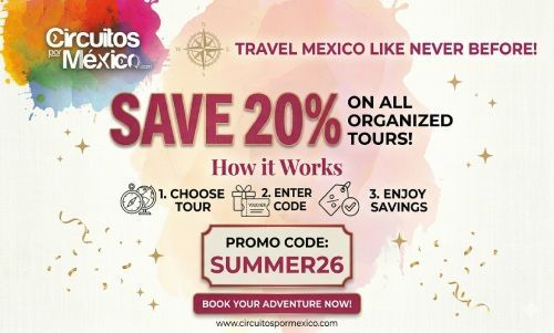 Get 20% OFF --- book tours at Oaxaca or Mexico City. Use code: 20%OFF at checkout