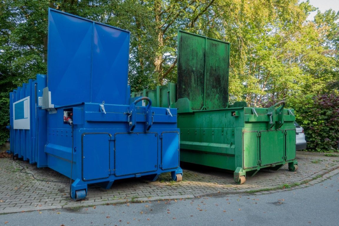 large dumpsters