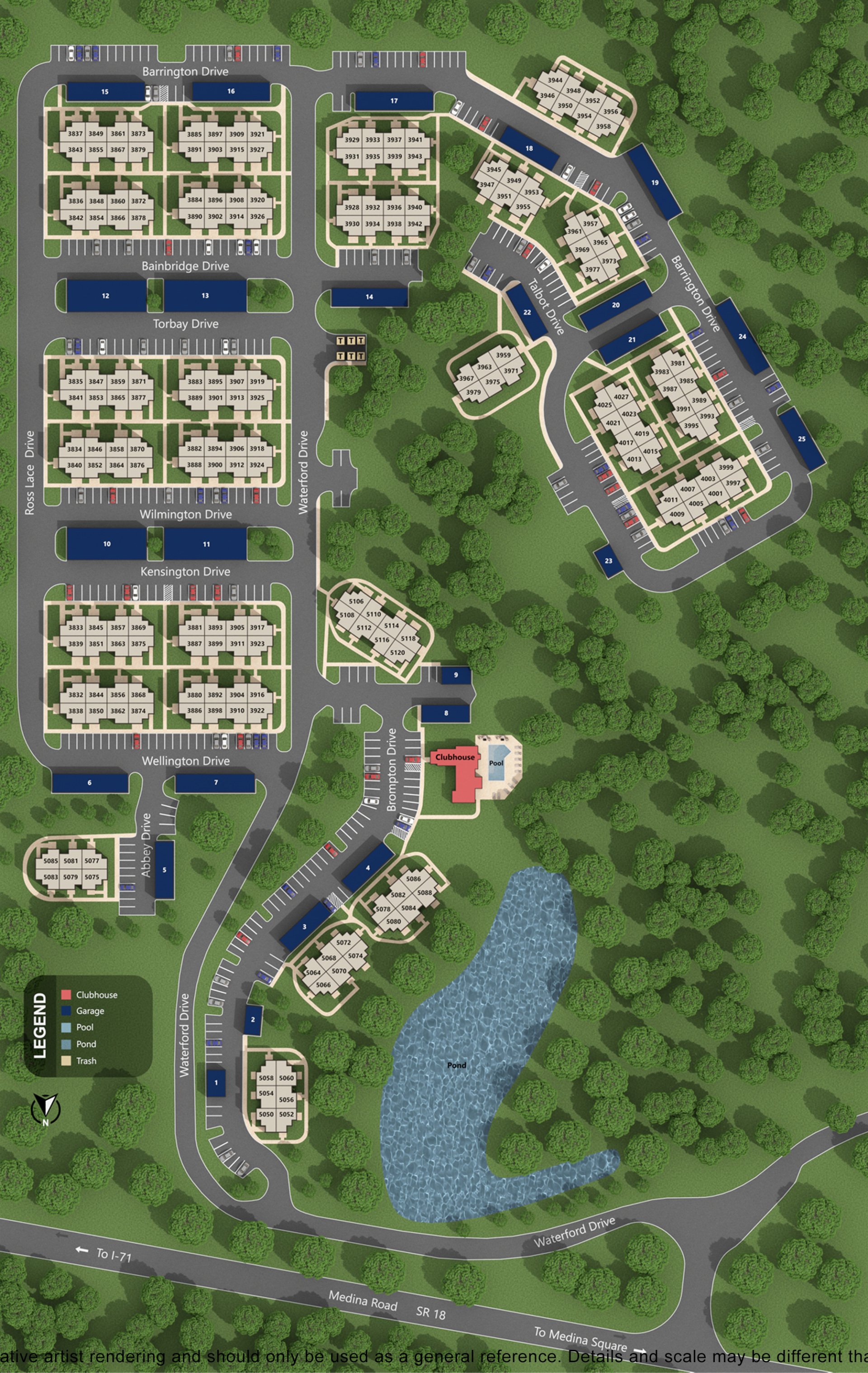 Waterford Village Apartments Site Plan