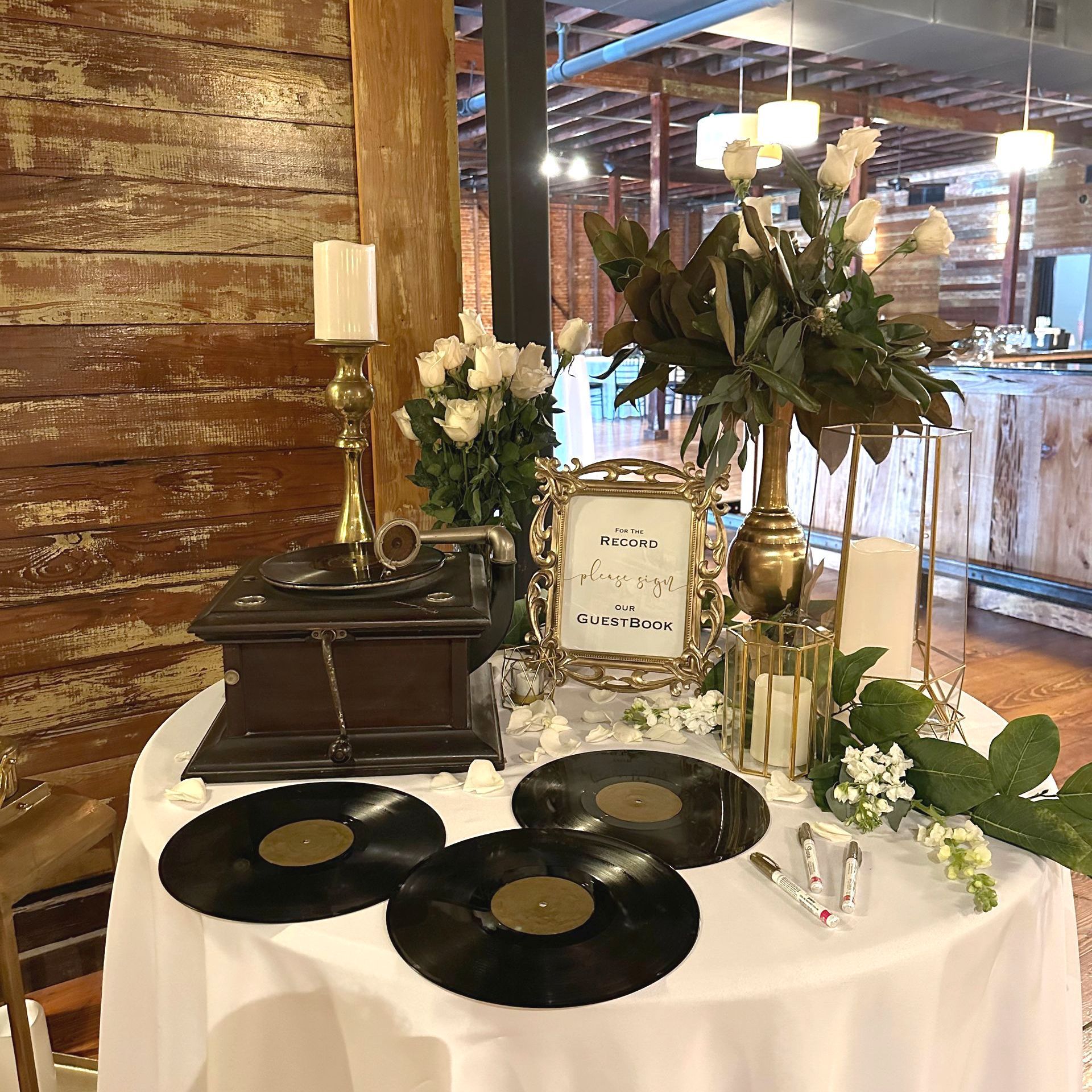 Sign In Table Event Packages | Knot Your Ordinary Event Rental