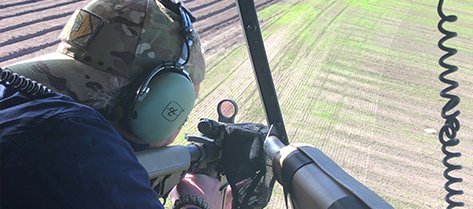 AHCPMG311 Use firearms for pest control activities from aircraft