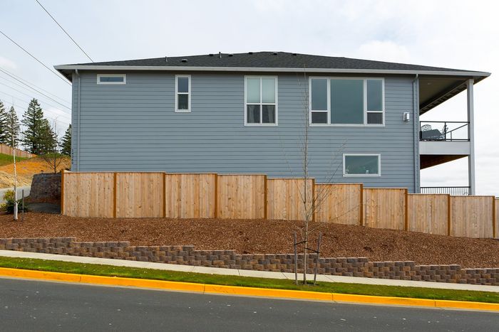 fence construction under way in Mission Viejo