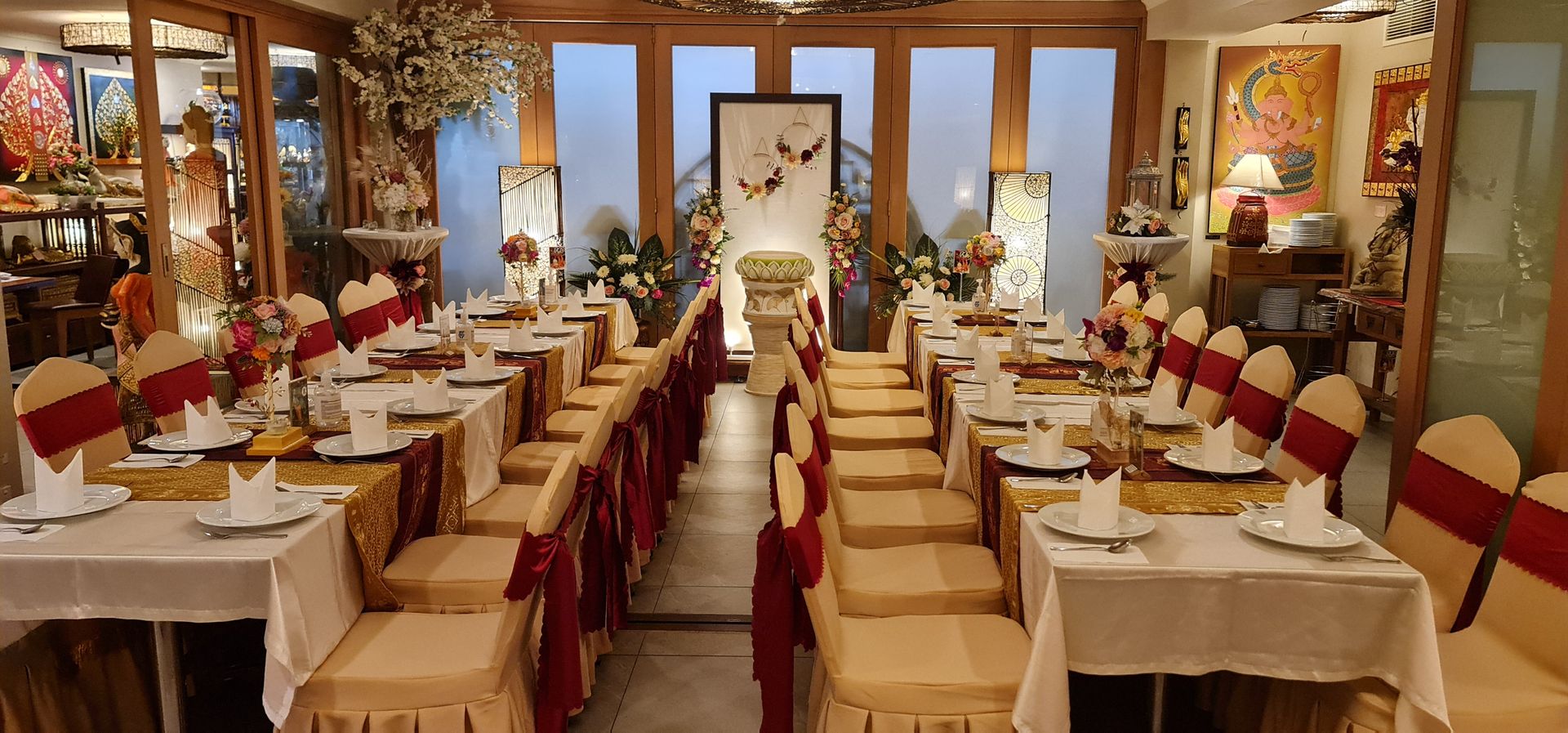 Large private function room at Thai Pothong Sydney
