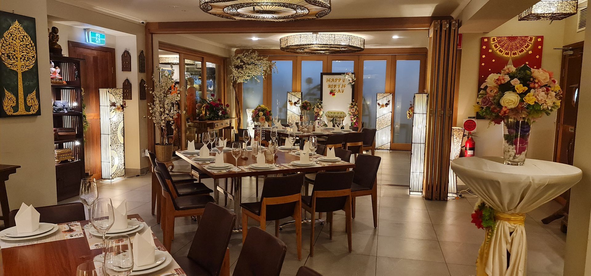 Private function room at Thai Pothong Newtown