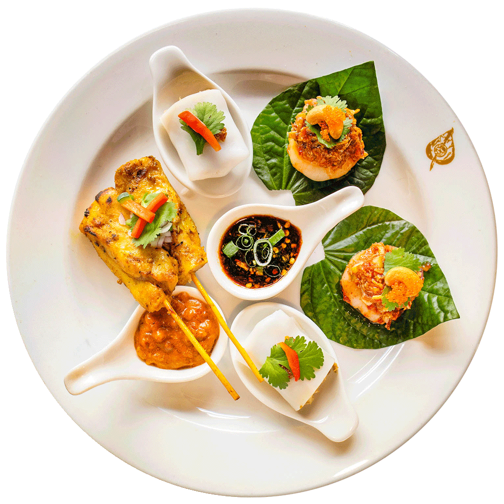Signature entree dish from Thai Pothong restaurant Newtown