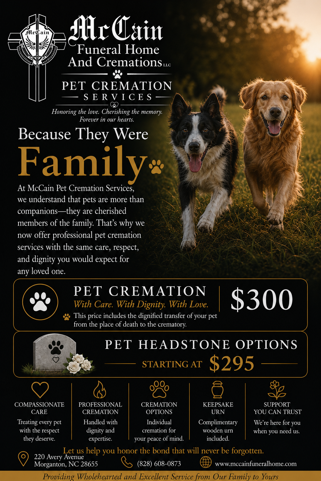 McCain Pet Cremation