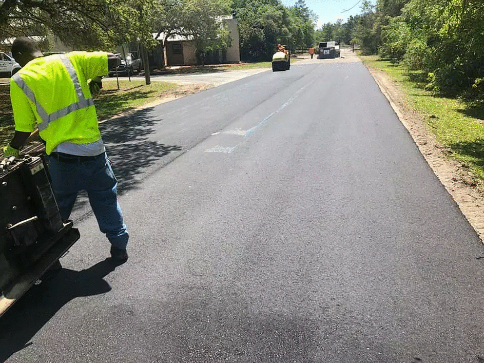 Road Work — St Ocala, FL — D & D Asphalt Paving & Repair