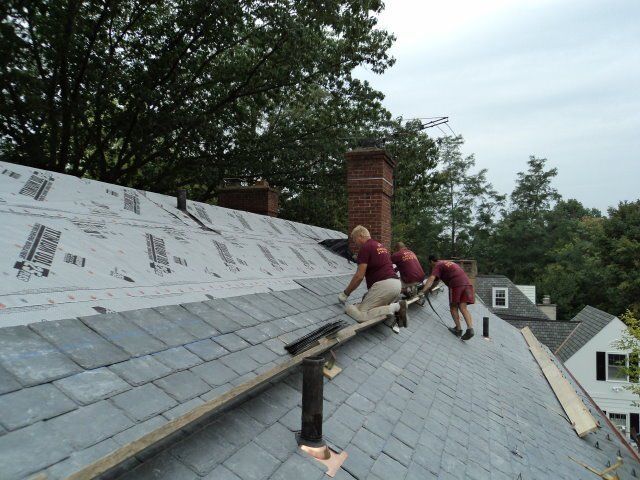 Work in Progress:  Install New Slates