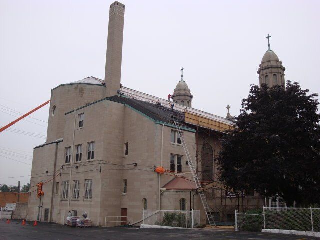 St. Elizabeth Church: Removal of Existing Rooftop