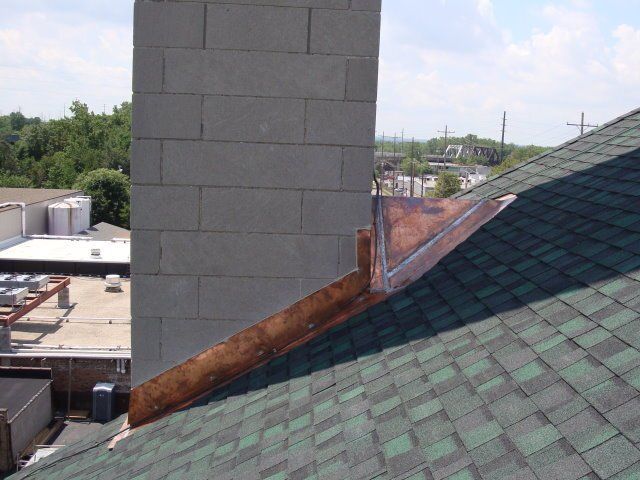 St. Elizabeth Church: Chimney Flashing