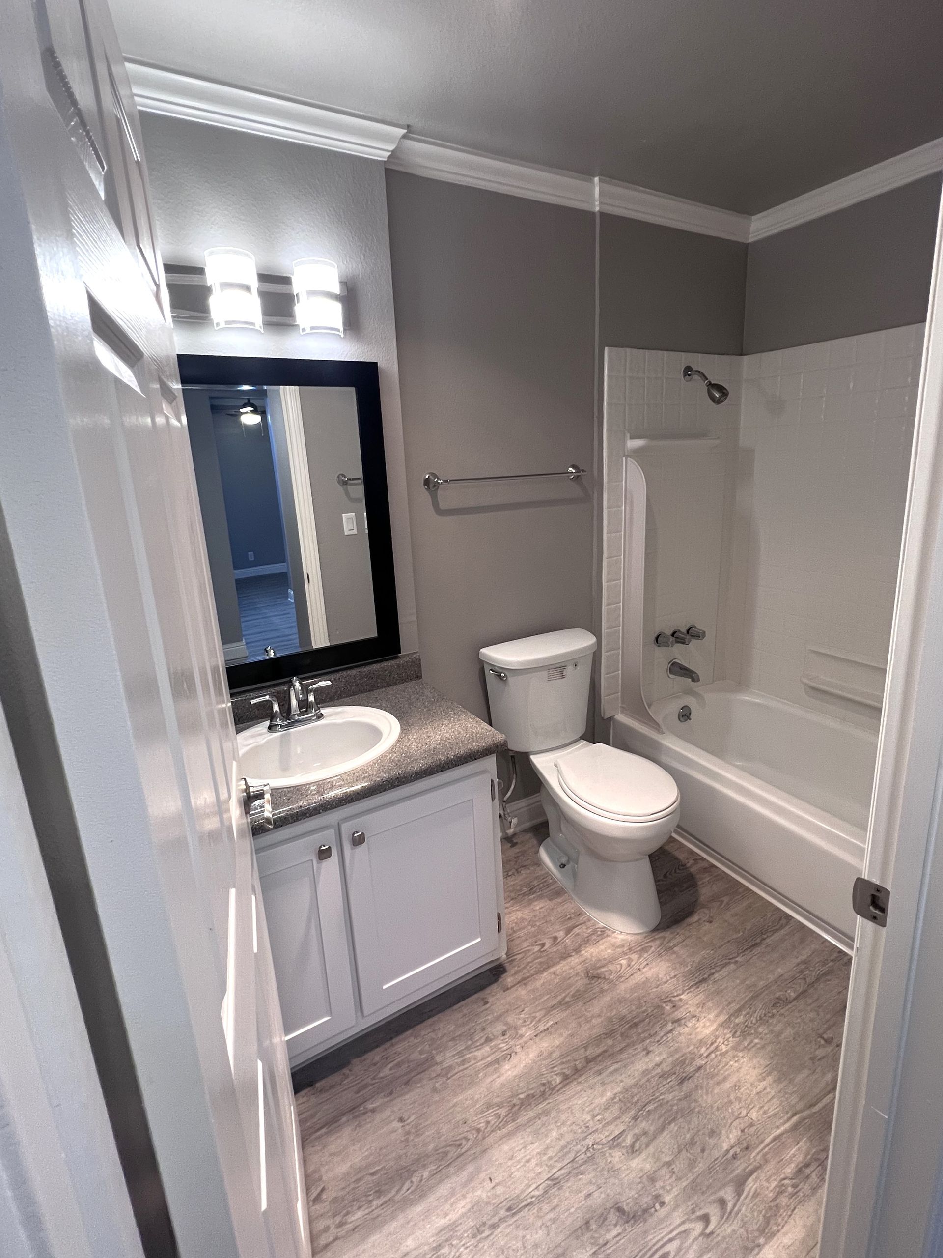 a bathroom with a toilet a sink and a bathtub