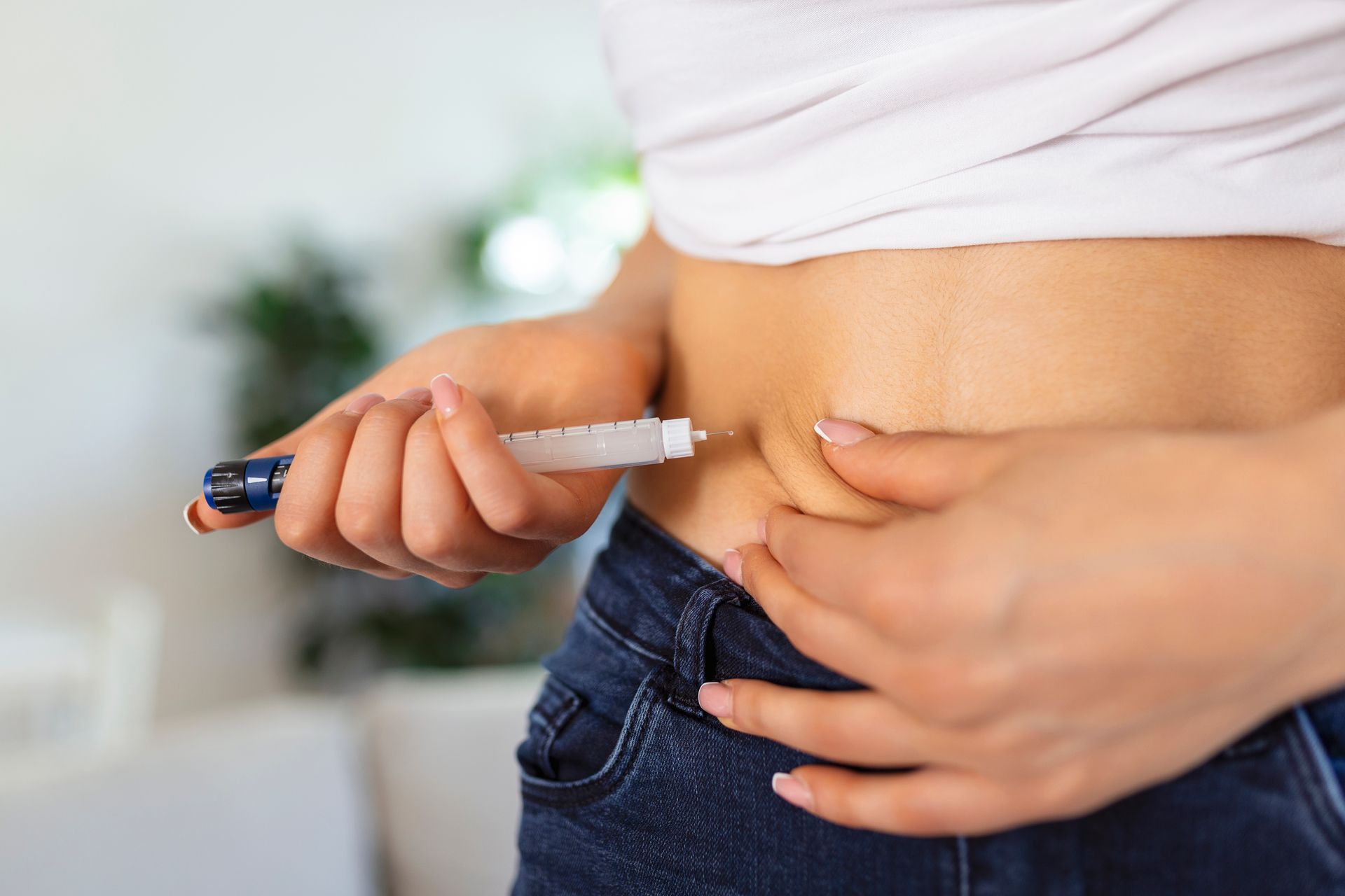 weight loss patient shot