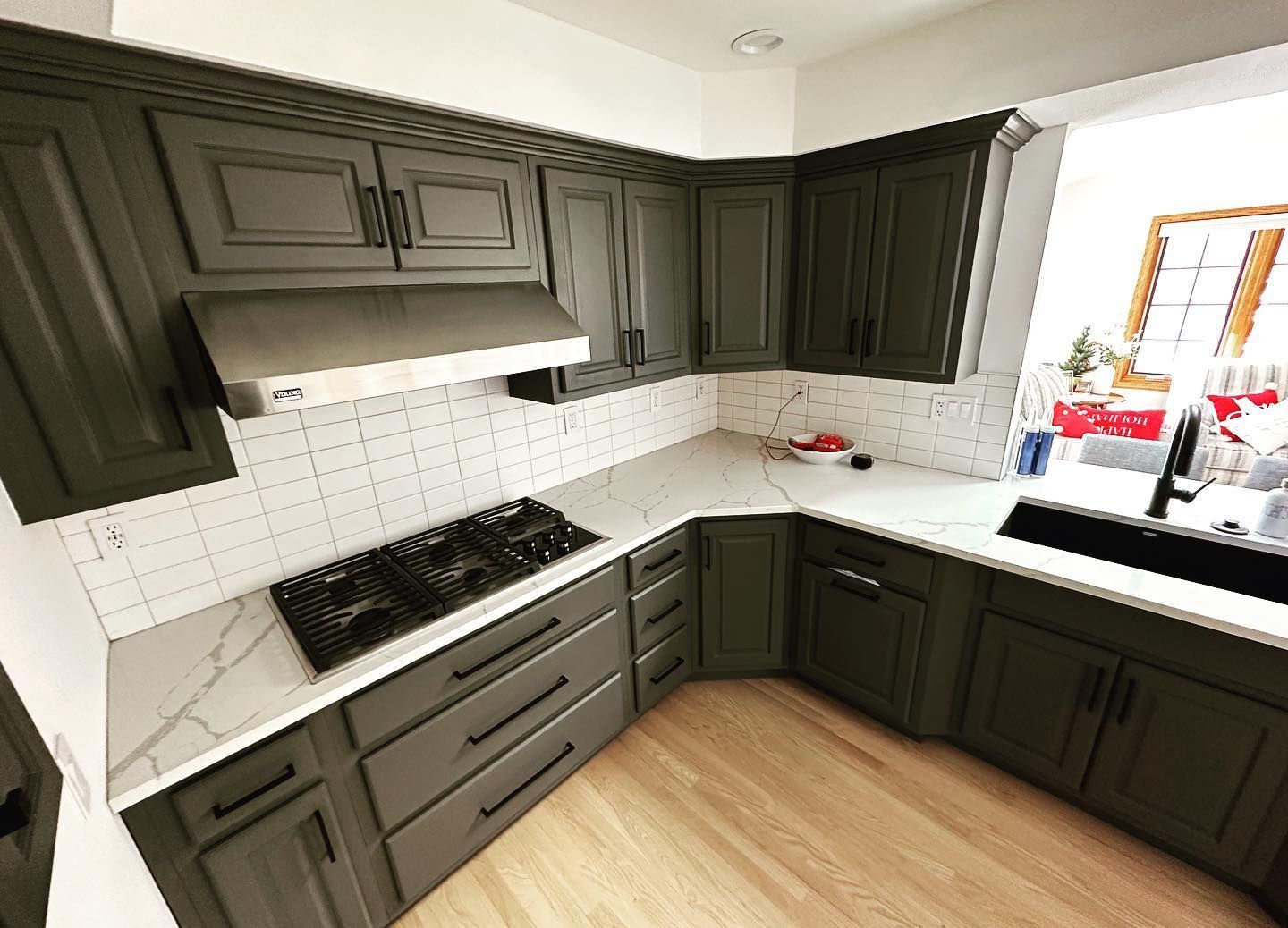 kitchen cabinet painting after