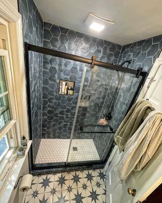 shower remodel in Madison WI after