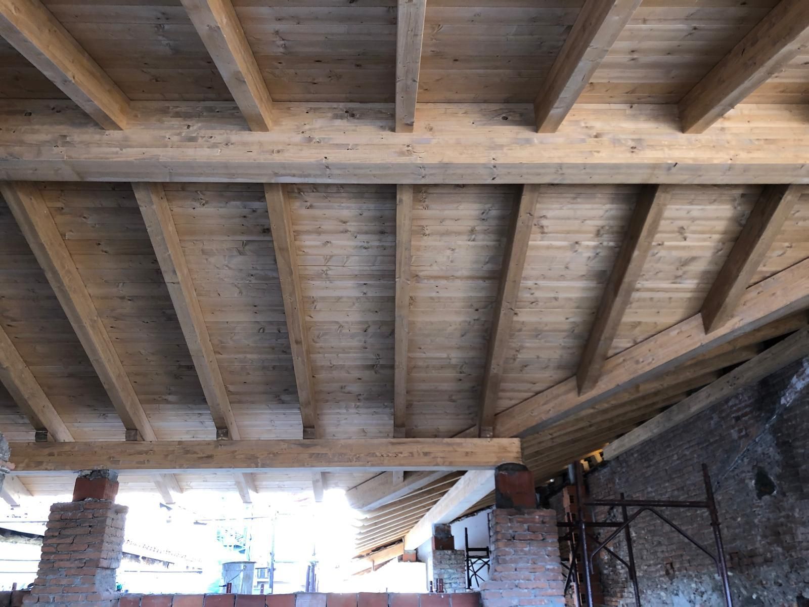 travi in legno