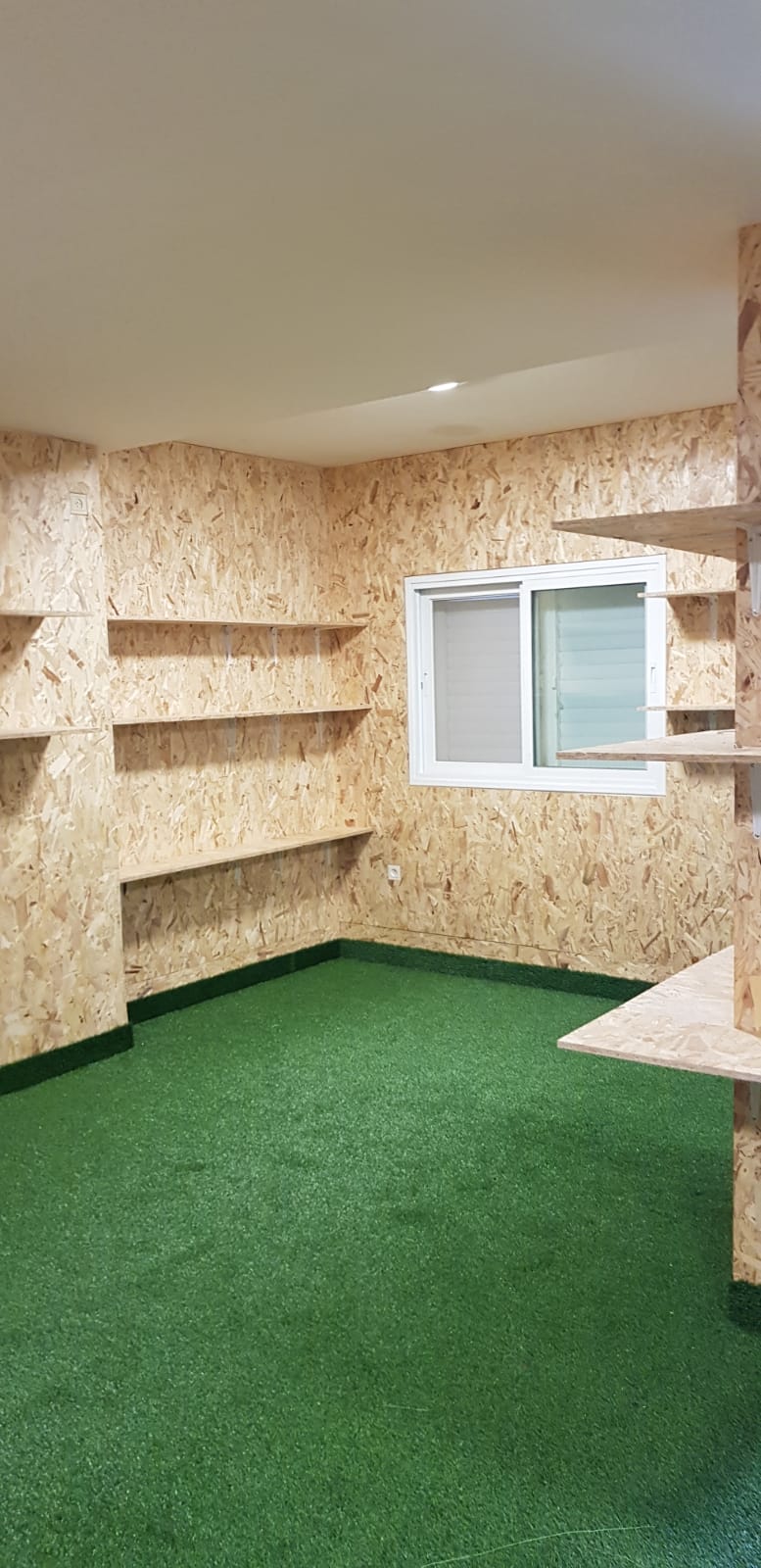 שיפוץ חנויות - פלטות OSB