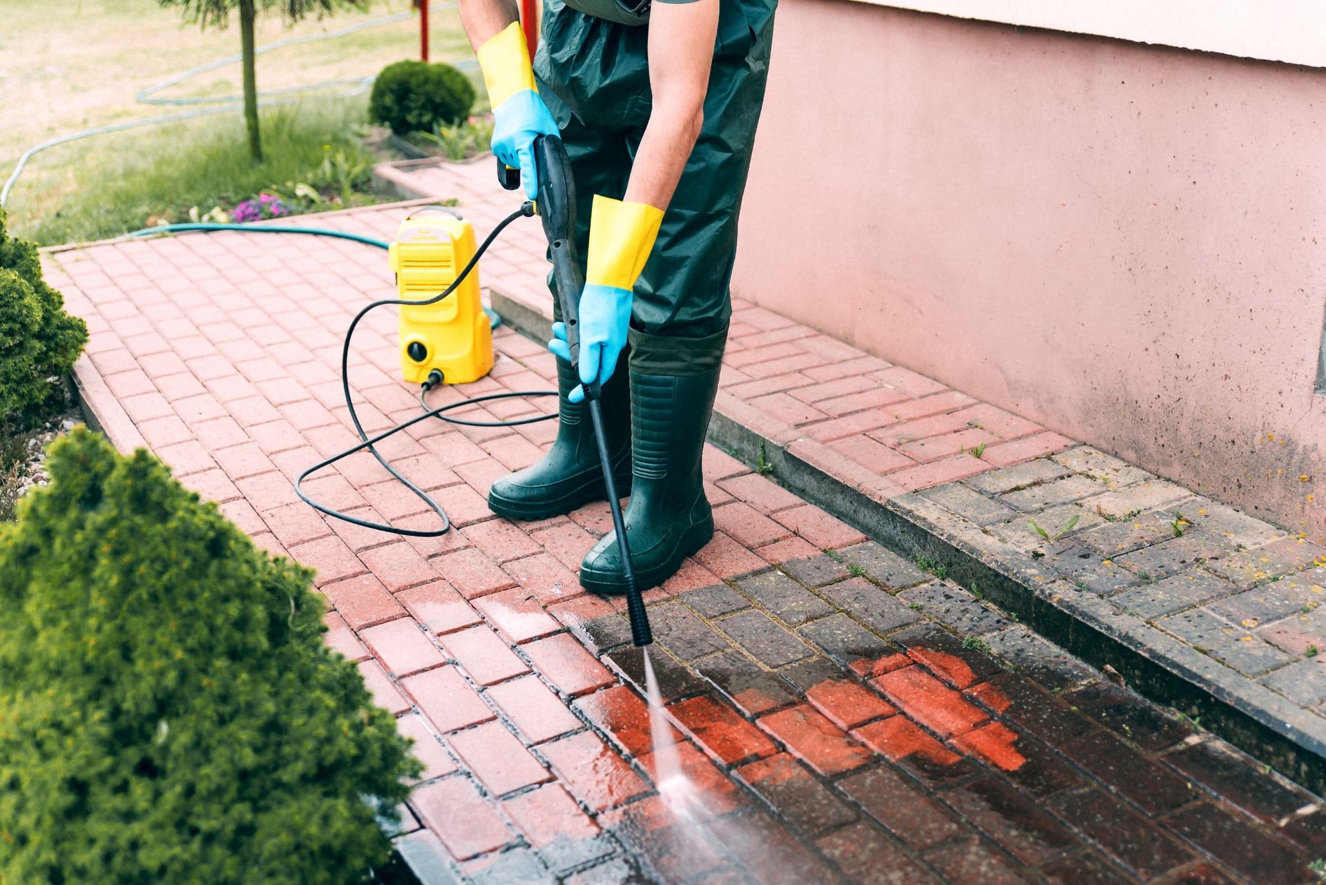 Pavers Pressure Washing