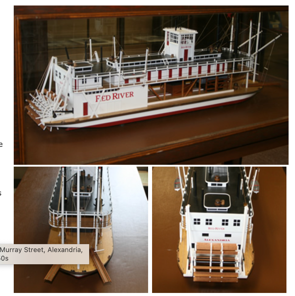A model of a ferry called fed river