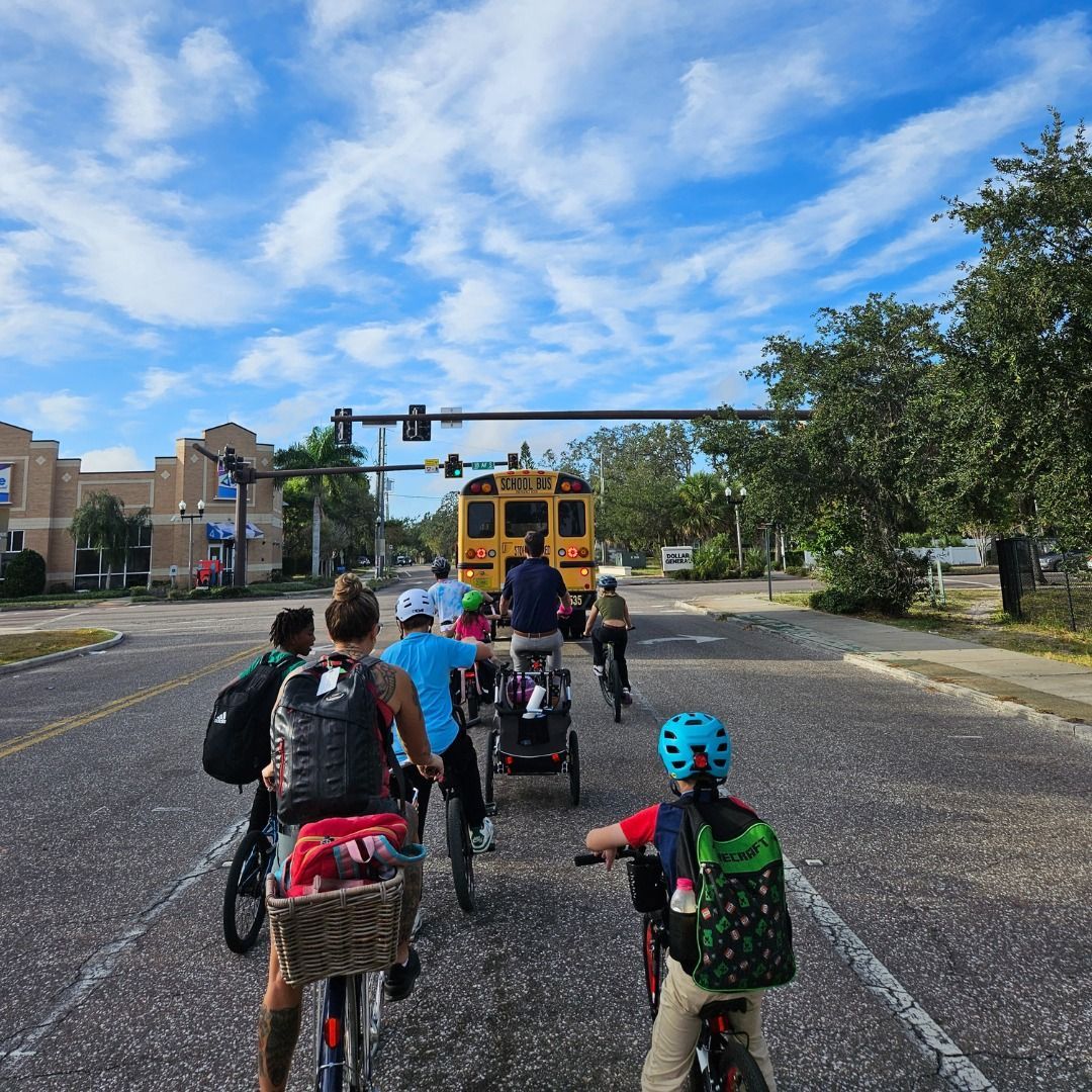 Christine McCann (Bike Bus) - Honorable Mention