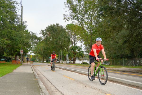 Kimley-Horn’s booth at BIKE 5 2022, supporting safer streets and active transportation!