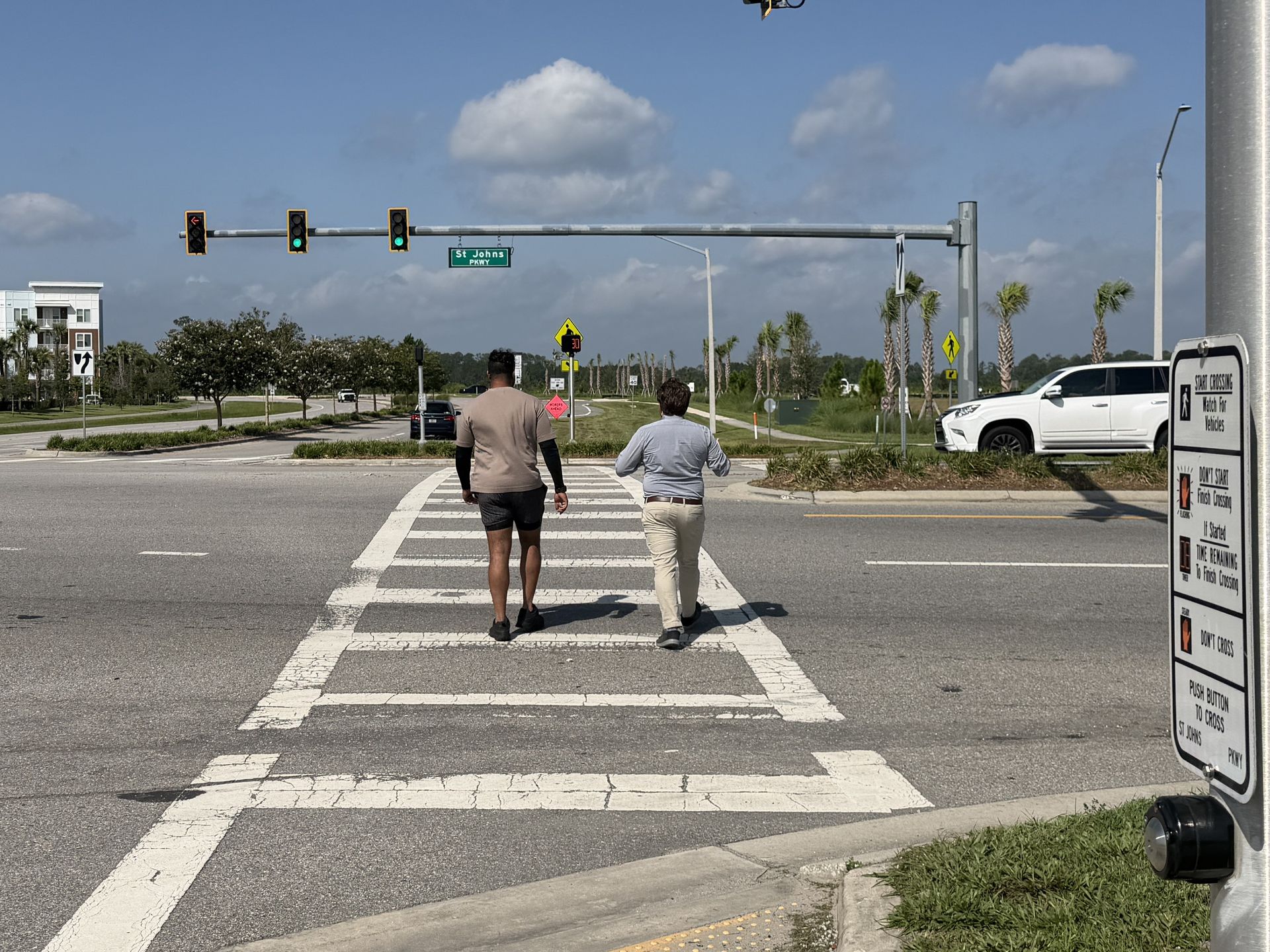 (St. Johns County crosswalk enforcement) 