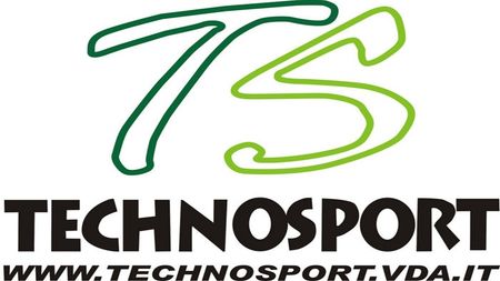 Logo TS TechnoSport in verde e nero con il testo del sito web sottostante, su sfondo bianco.