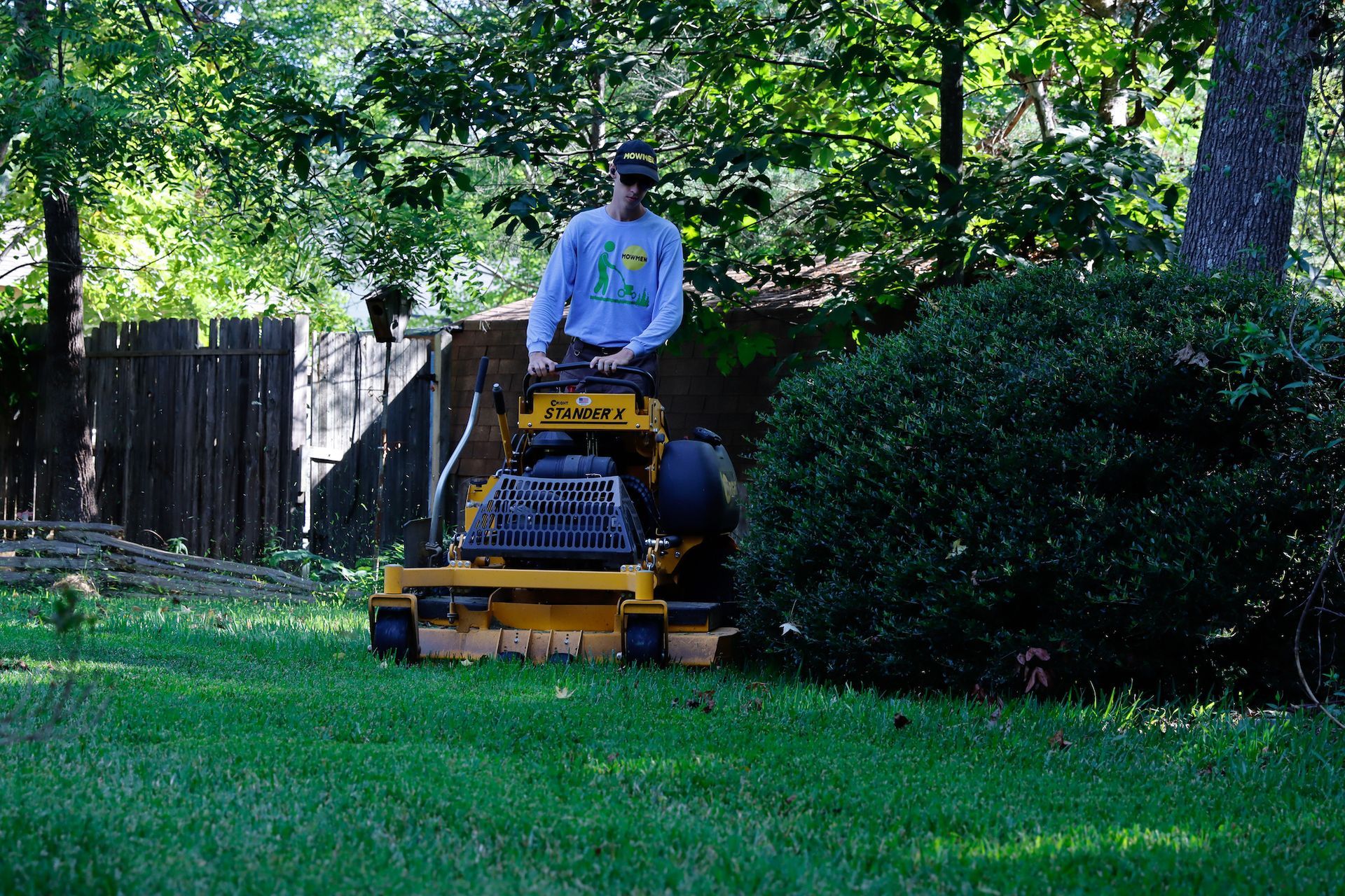 Freshly Mowed Grass & Lawn Mower Freshly Mowed Grass & Lawn Mower