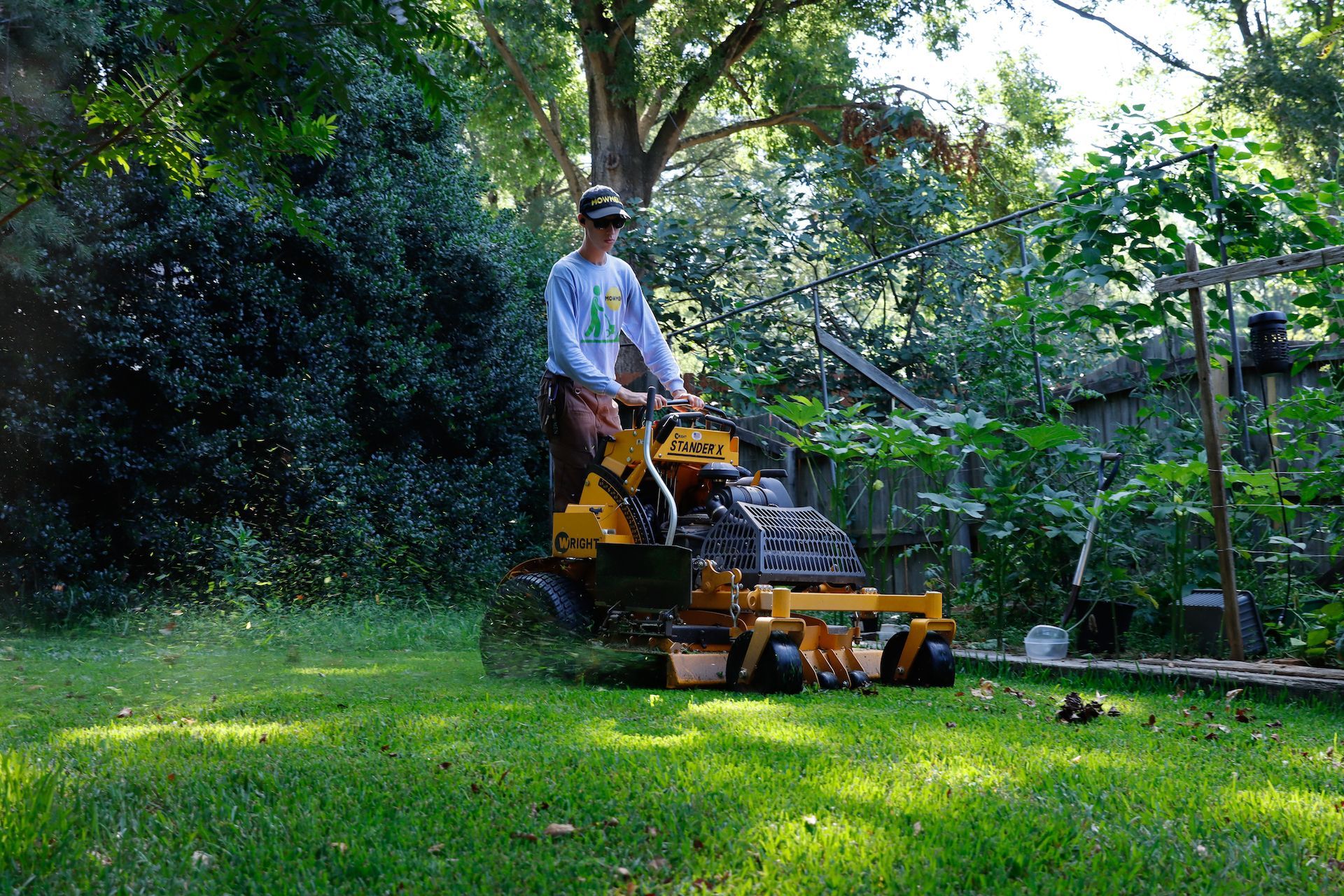 Freshly Mowed Grass & Lawn Mower Freshly Mowed Grass & Lawn Mower