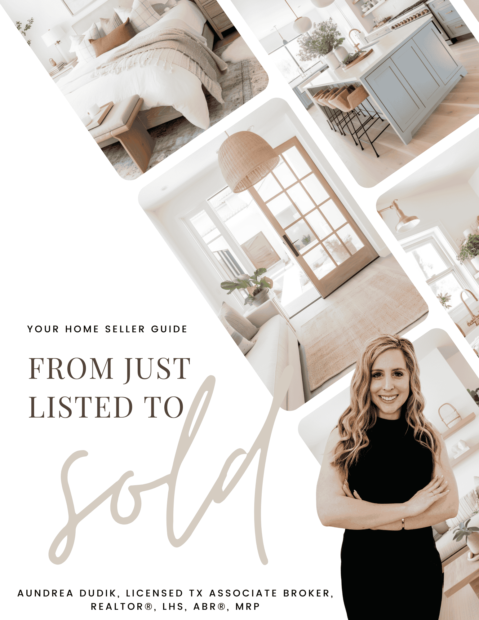 The ultimate home seller guide by andrea dudik has a picture of a house on the cover.