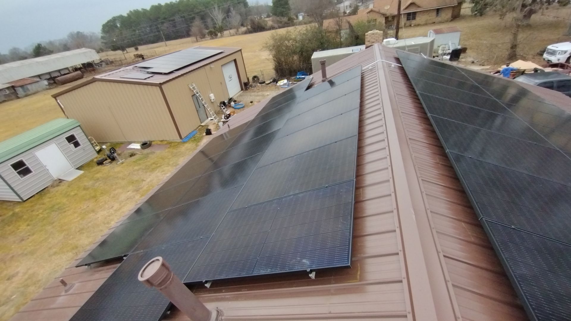 Solar panel installation in North Texas by Integrity Solar USA, serving Decatur, Bridgeport, Bowie, Alvord, and Chico