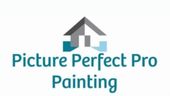 Picture Perfect Pro Painting logo with a gray roof icon and teal text on white background