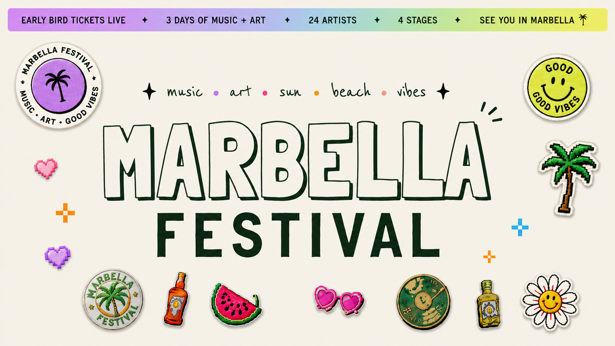 Marbella Festival: music, art, sun, beach, vibes