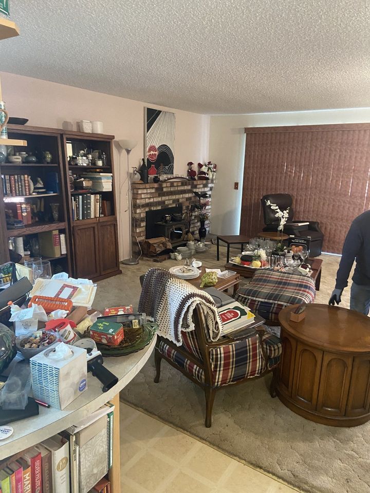 House clean before