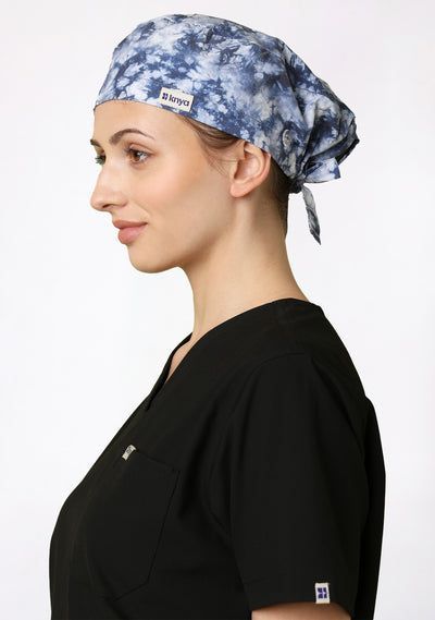 Modern Scrub Cap with Buttonholes