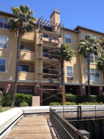 HOA apartments exterior construction photo