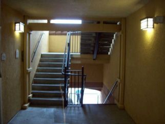 Apartment stairwell