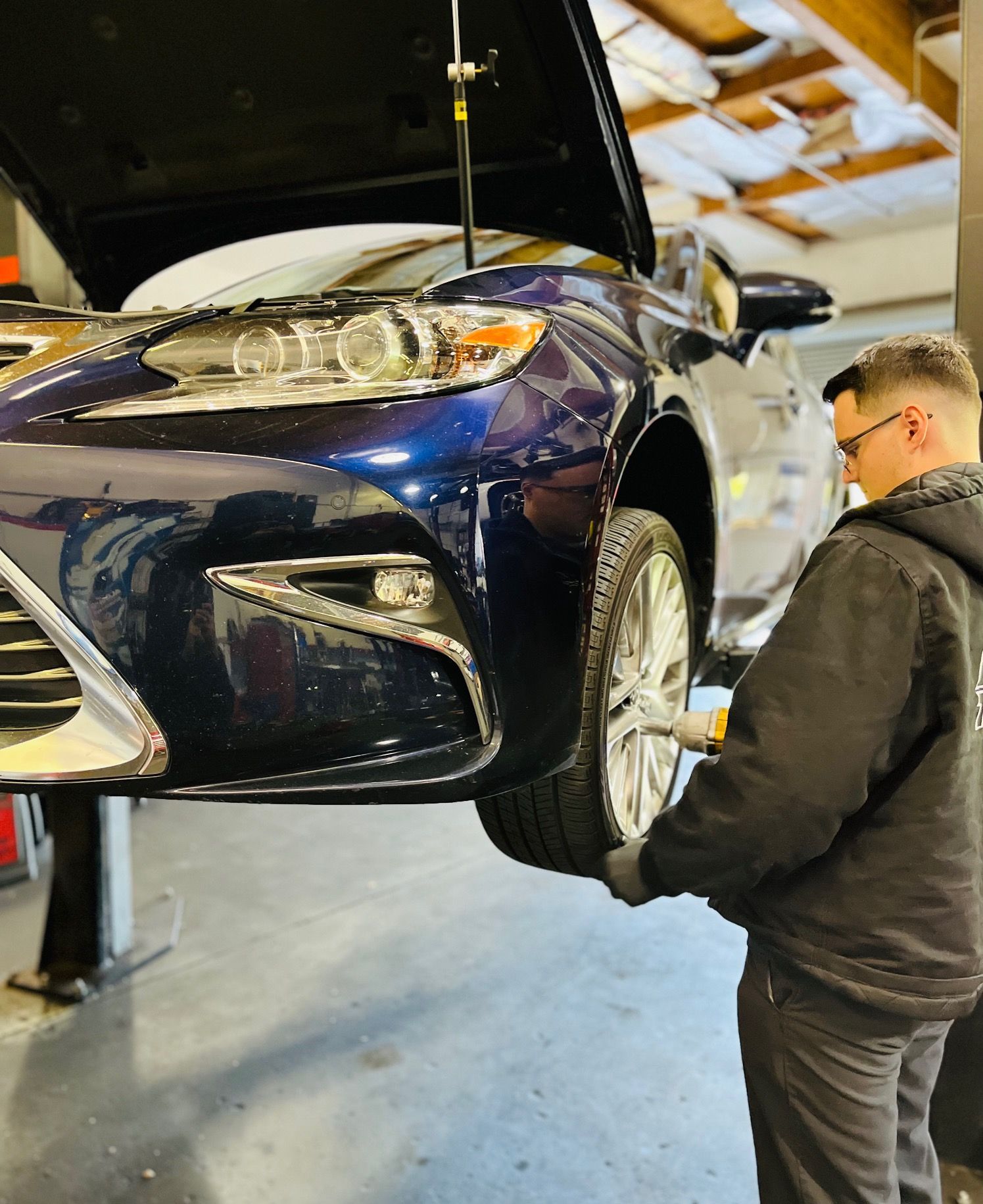 Mechanic Working On The Car | Dublin Auto Care