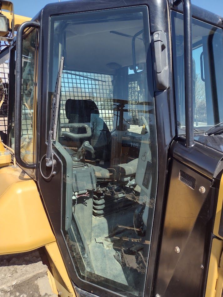 Clean Yellow Tractor