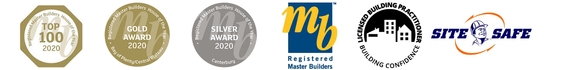 several logos are lined up including one that says site safe
