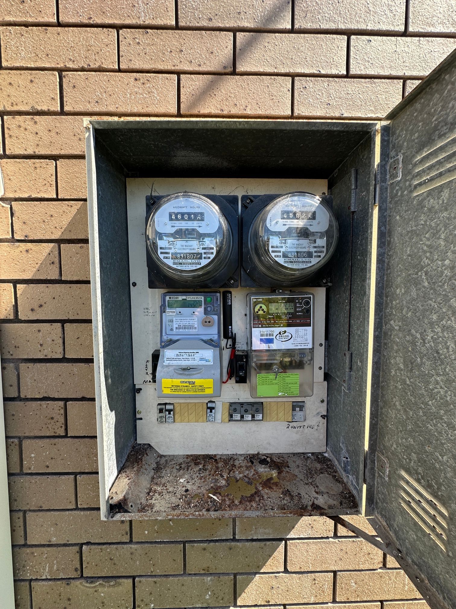 Meter Boxes — Local Electricians in Mackay, QLD