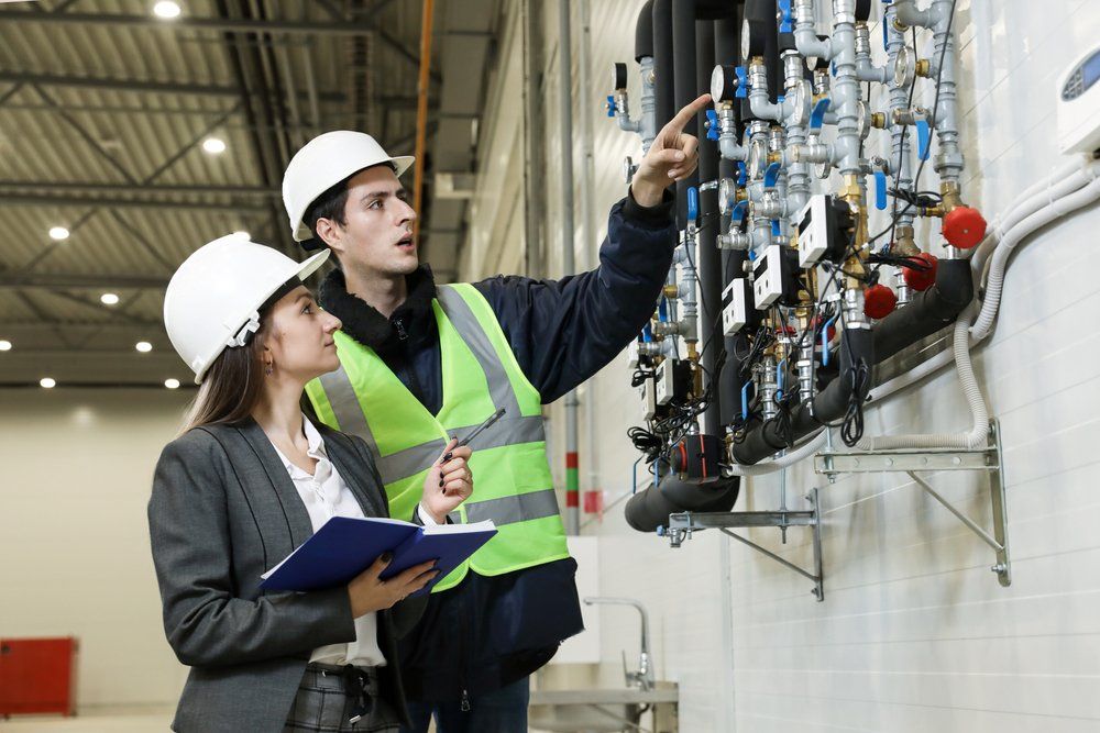 Electrical Inspection At Commercial Area — Local Electricians in Nebo, QLD